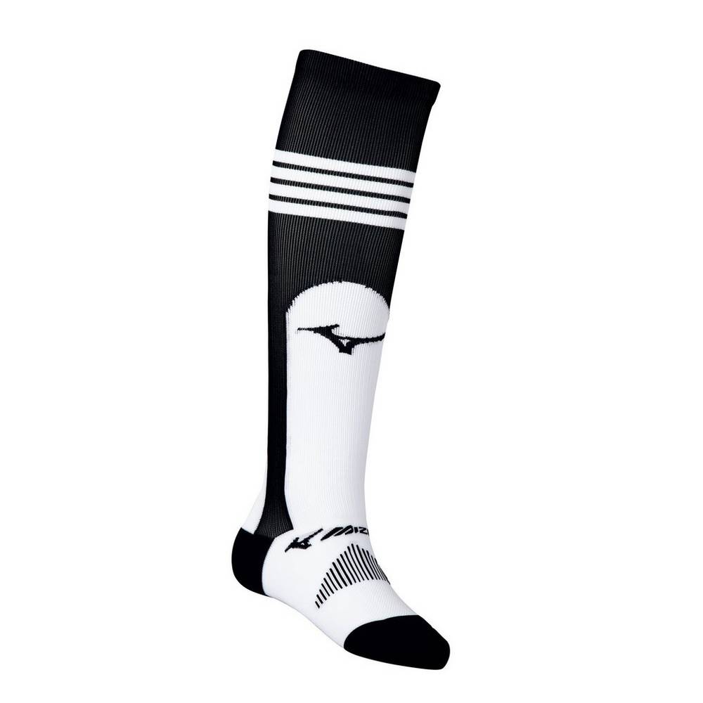 Damske Ponožky Mizuno Performance OTC Stirrup Baseball Čierne Vypredaj YSIK40312
